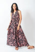Bodenlanges Alinienkleid Delia